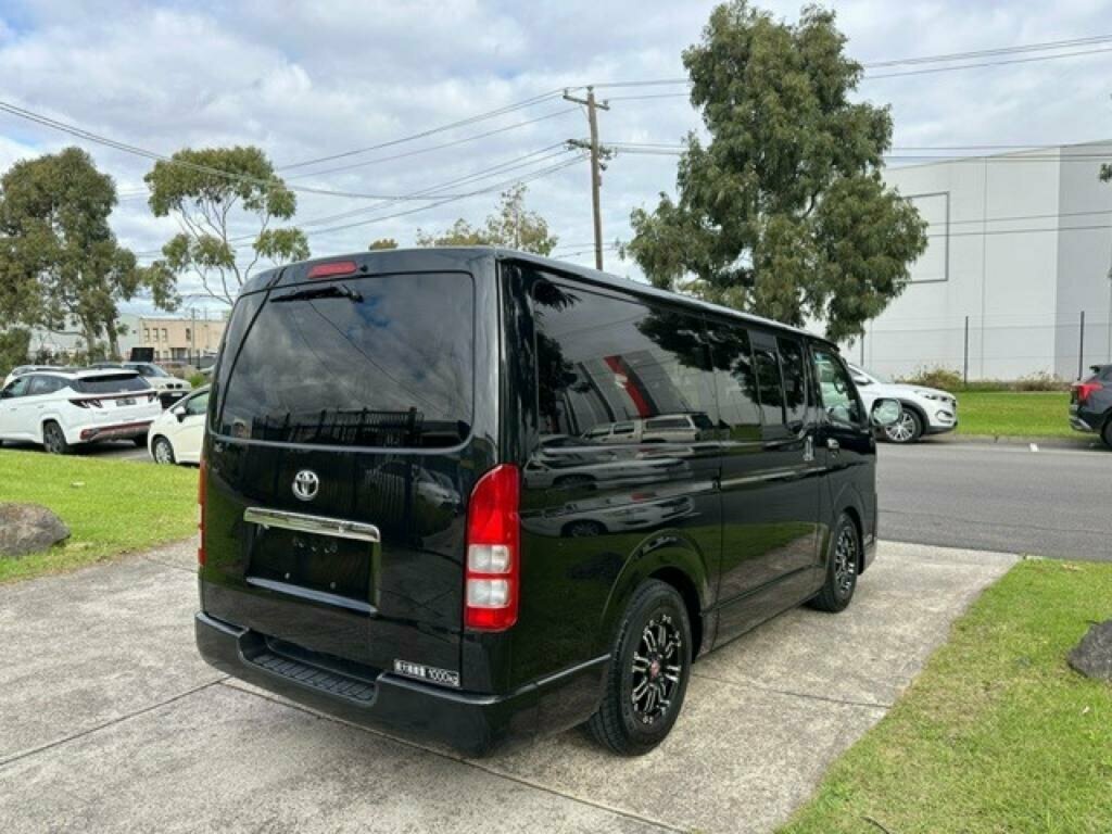 2013 TOYOTA HIACE KDH201R DX (4X2) 4 SP AUTOMATIC 5D VAN