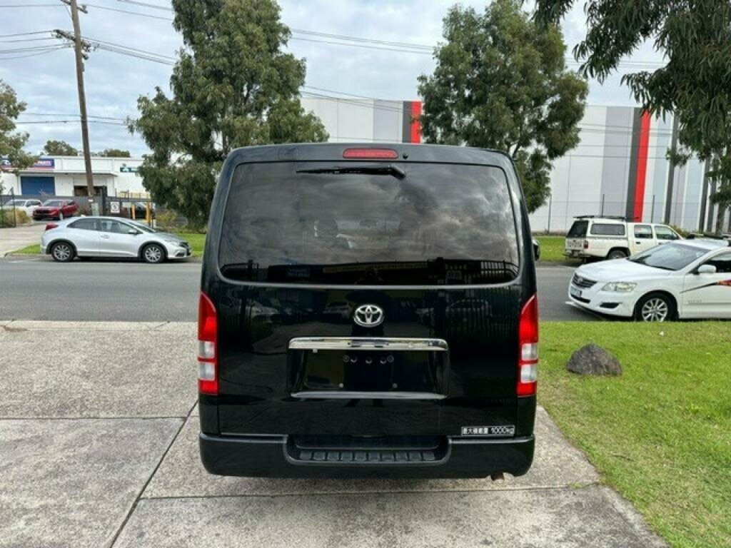 2013 TOYOTA HIACE KDH201R DX (4X2) 4 SP AUTOMATIC 5D VAN