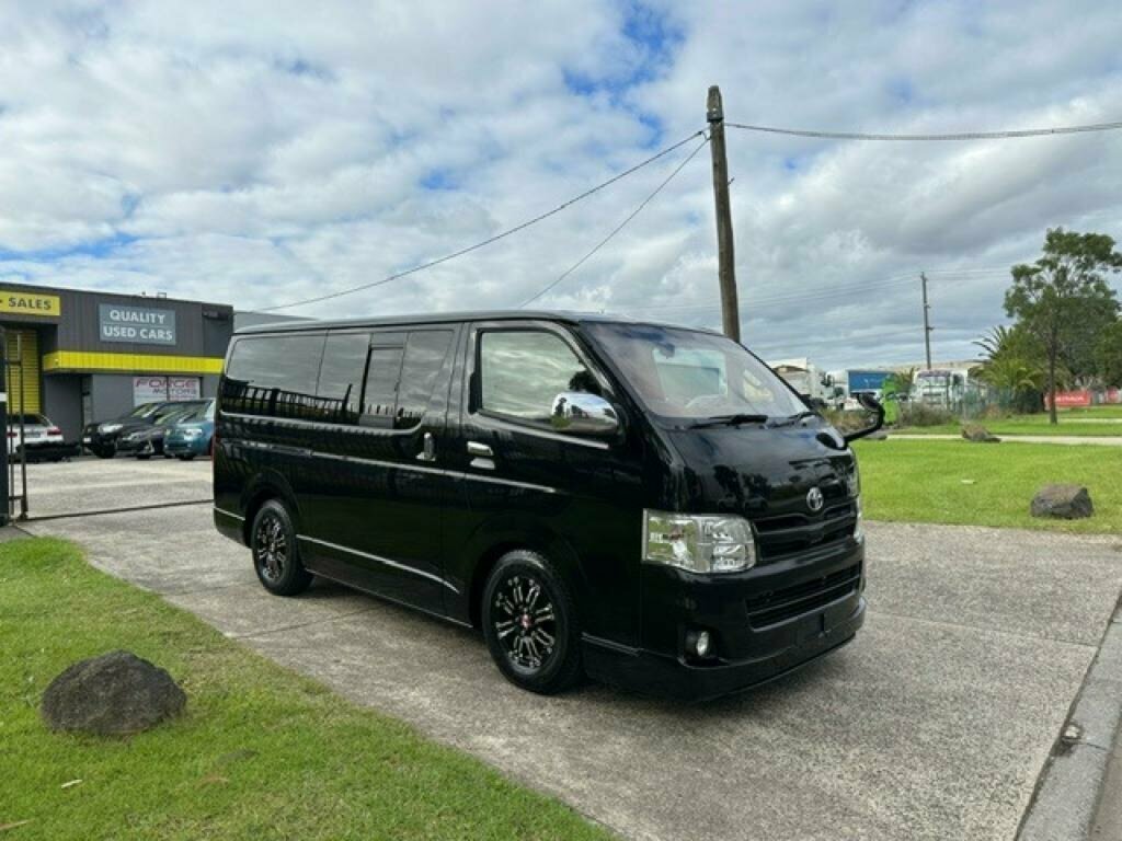 2013 TOYOTA HIACE KDH201R DX (4X2) 4 SP AUTOMATIC 5D VAN
