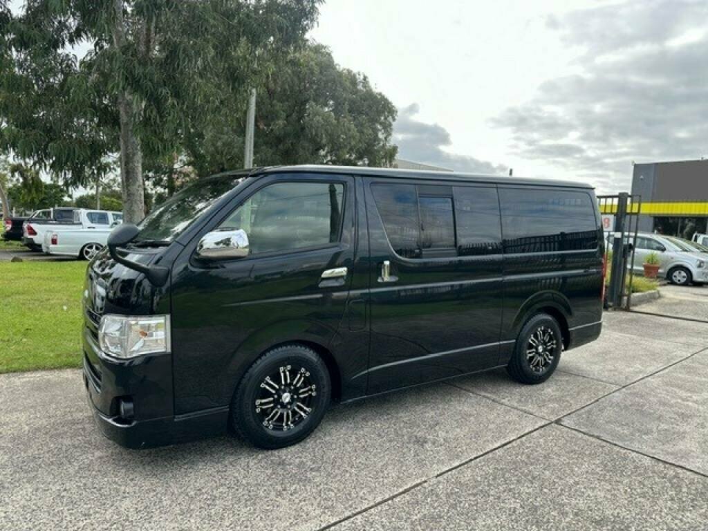 2013 TOYOTA HIACE KDH201R DX (4X2) 4 SP AUTOMATIC 5D VAN