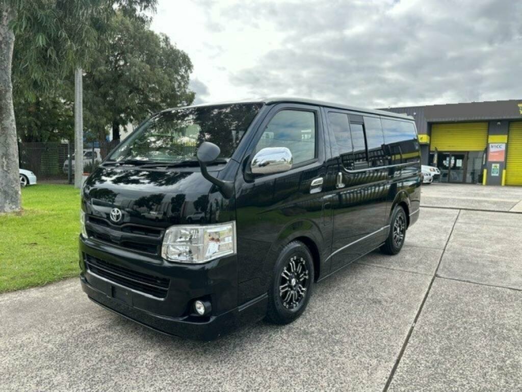 2013 TOYOTA HIACE KDH201R DX (4X2) 4 SP AUTOMATIC 5D VAN