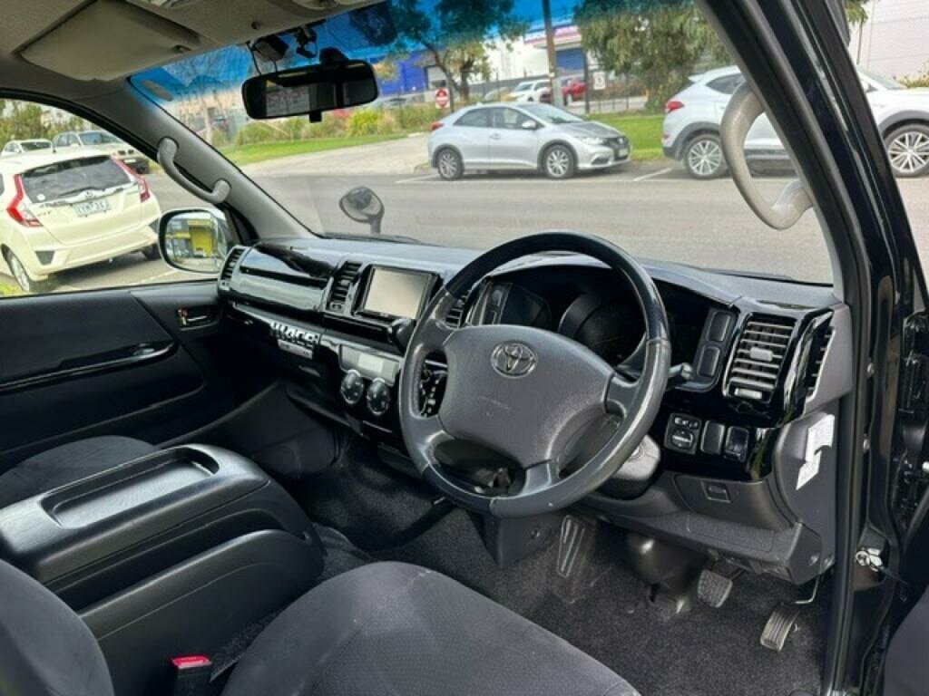 2013 TOYOTA HIACE KDH201R DX (4X2) 4 SP AUTOMATIC 5D VAN