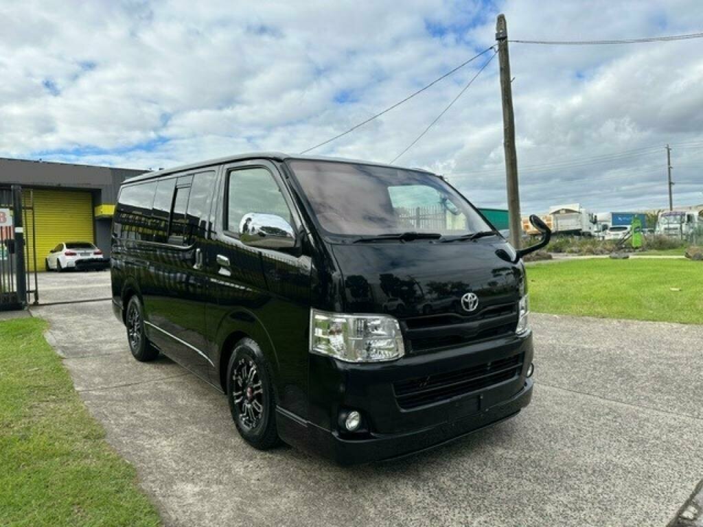 2013 TOYOTA HIACE KDH201R DX (4X2) 4 SP AUTOMATIC 5D VAN