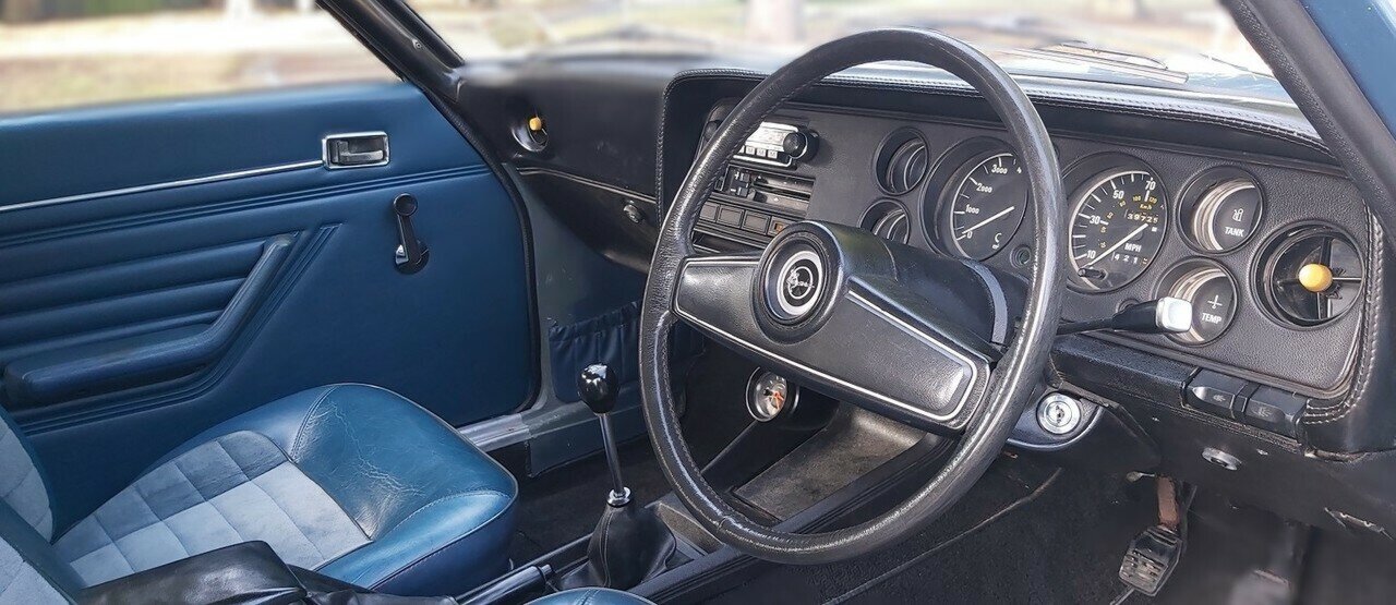 1974 FORD CAPRI MK I 4 SP MANUAL 2D COUPE