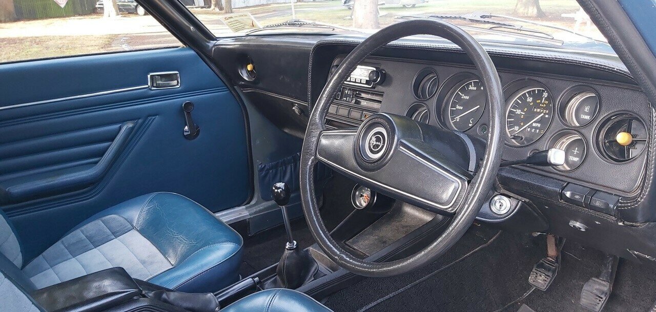 1974 FORD CAPRI MK I 4 SP MANUAL 2D COUPE