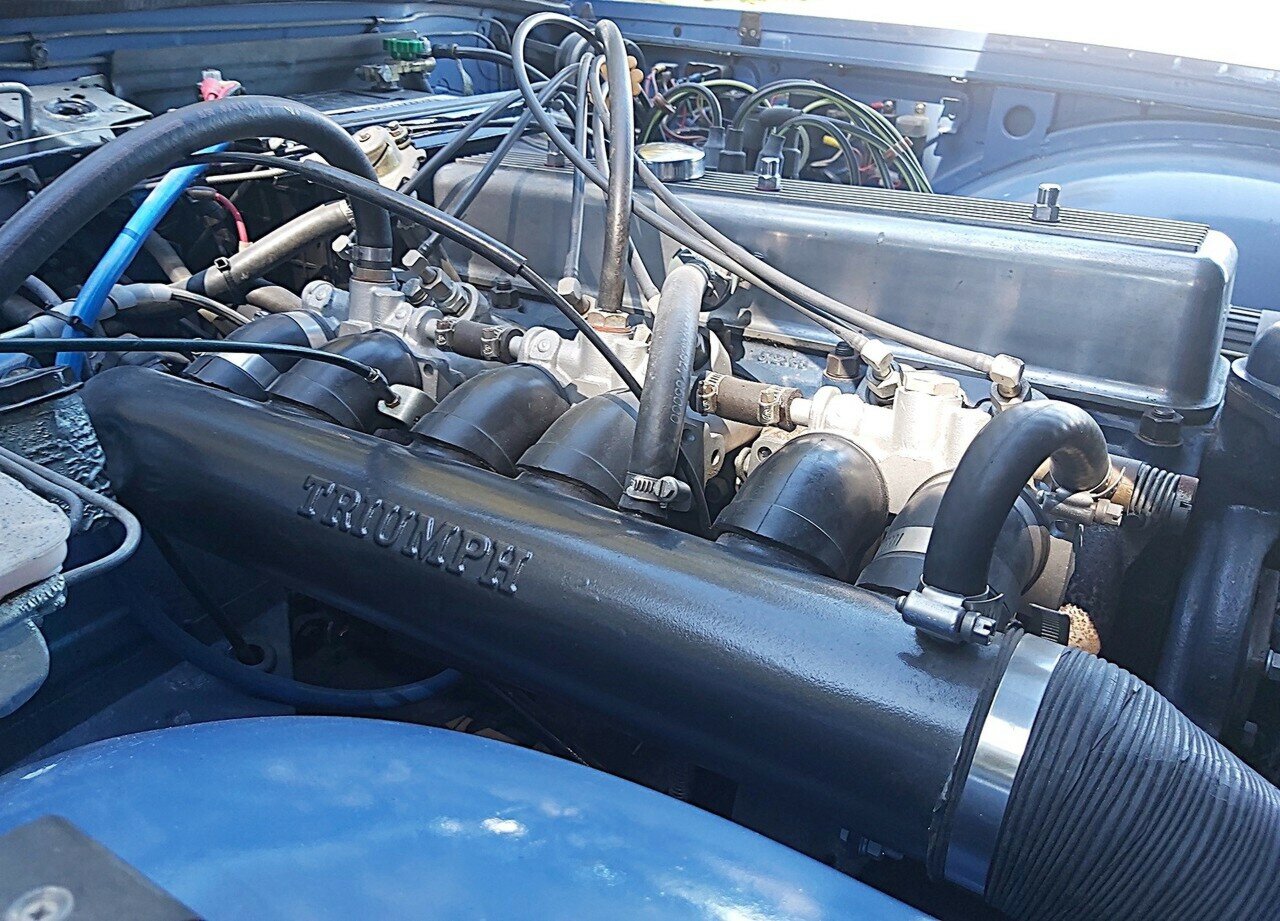 1973 TRIUMPH TR 6 4 SP MAN + OVERDRIVE 2D CONVERTIBLE