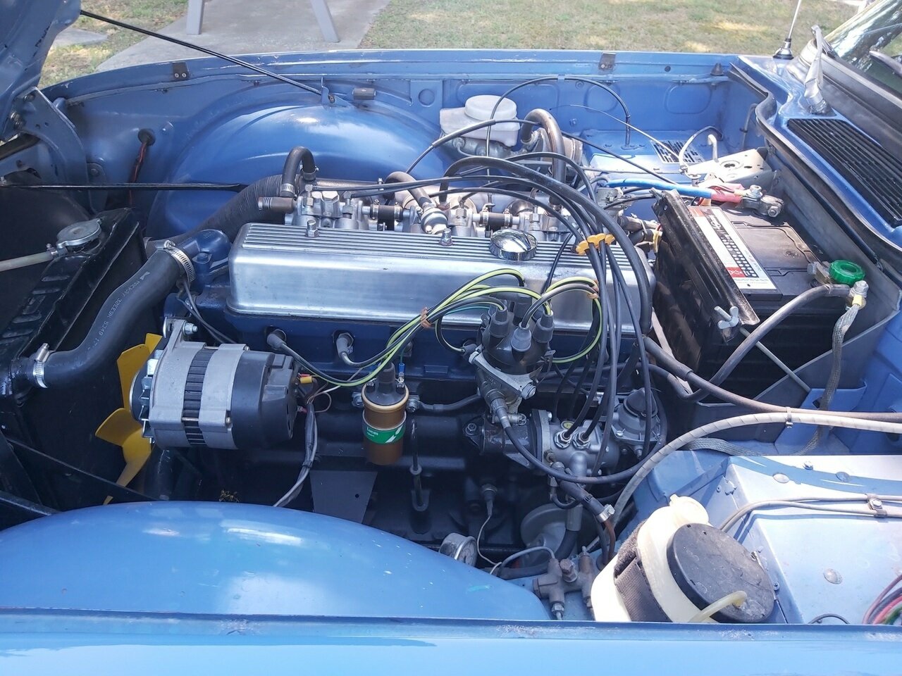 1973 TRIUMPH TR 6 4 SP MAN + OVERDRIVE 2D CONVERTIBLE