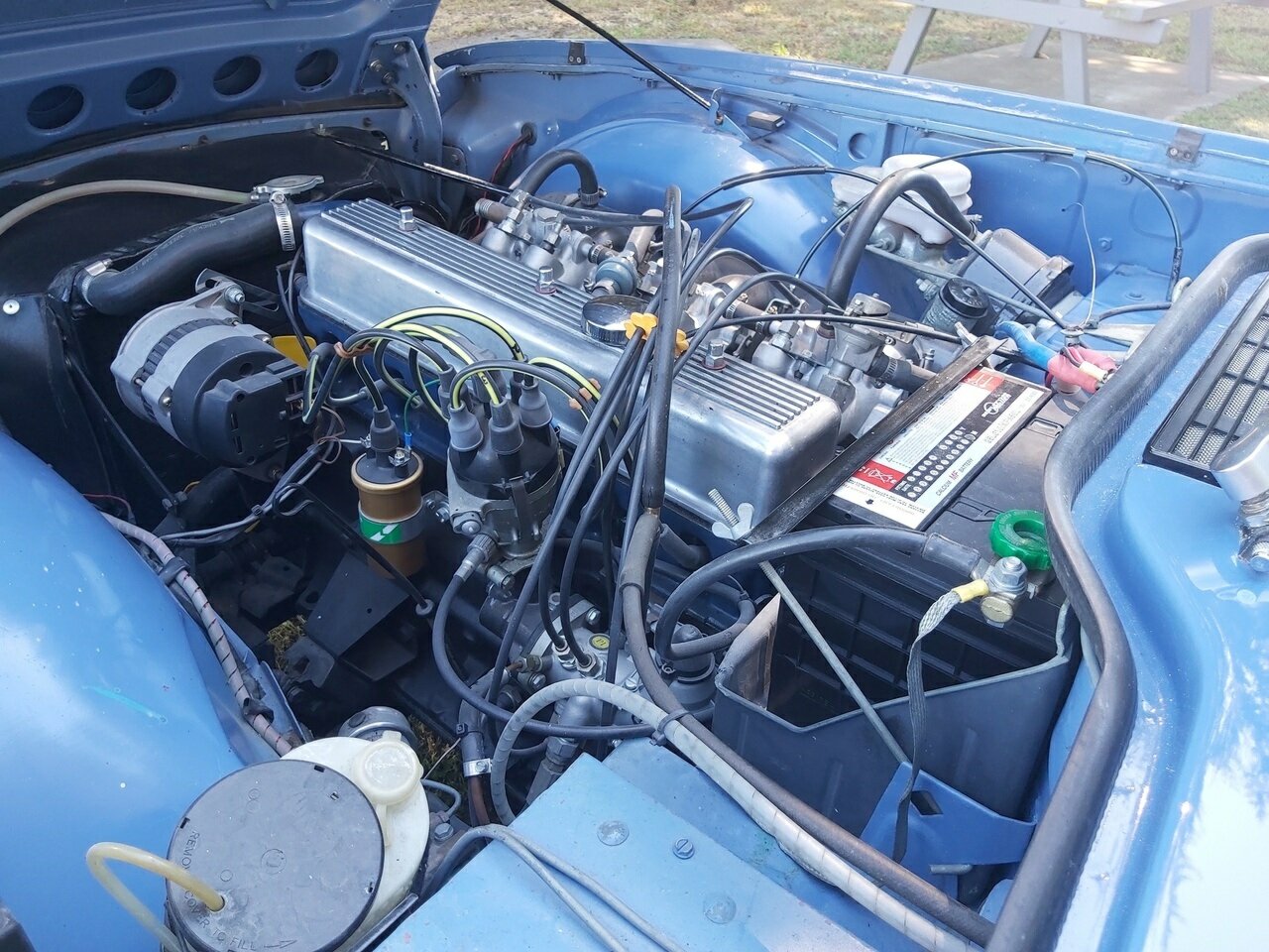 1973 TRIUMPH TR 6 4 SP MAN + OVERDRIVE 2D CONVERTIBLE