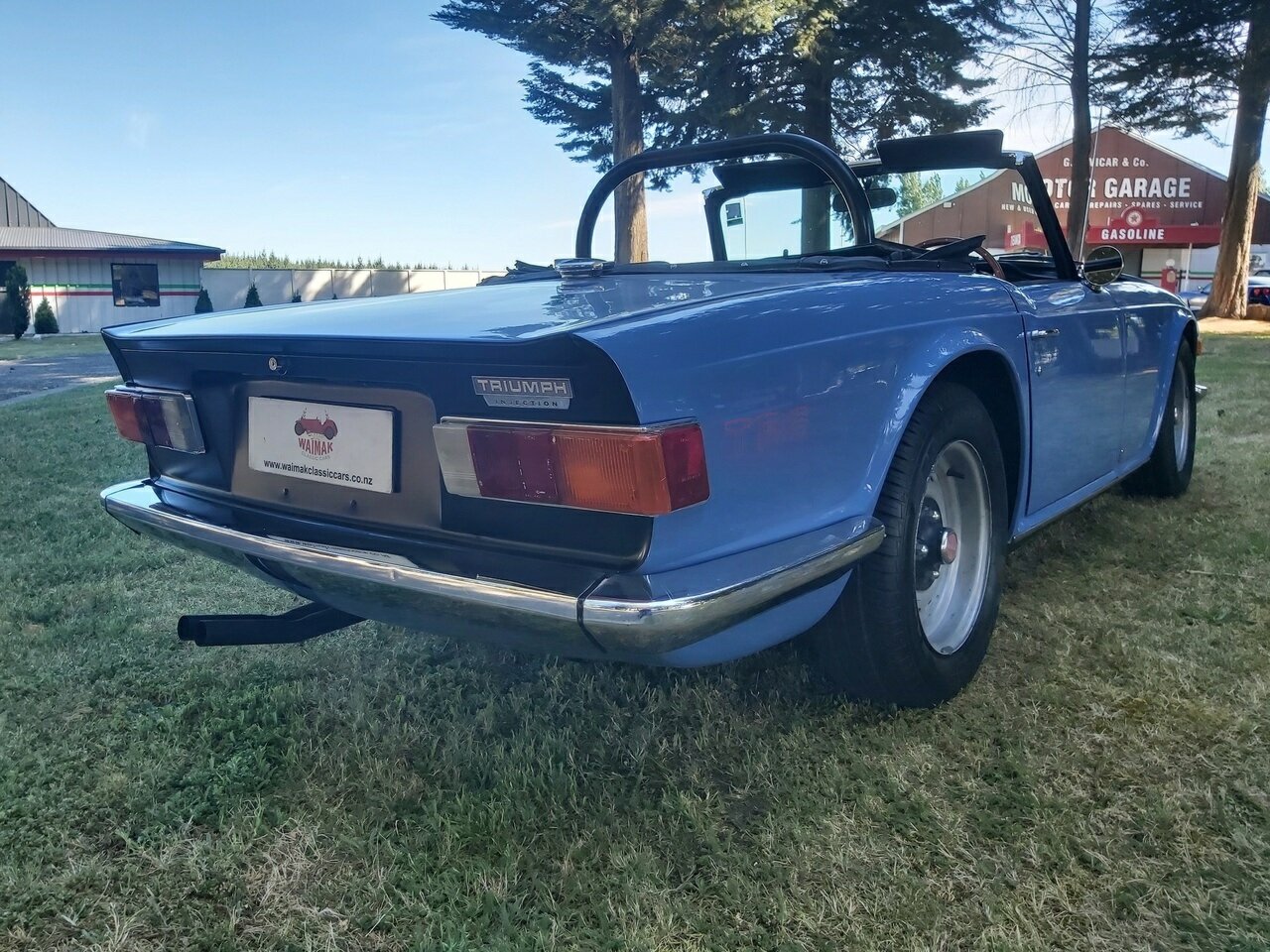 1973 TRIUMPH TR 6 4 SP MAN + OVERDRIVE 2D CONVERTIBLE