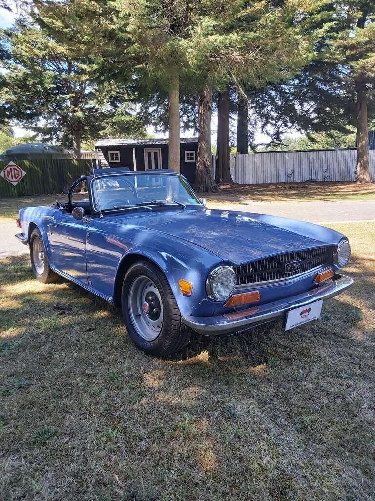 1973 TRIUMPH TR 6 4 SP MAN + OVERDRIVE 2D CONVERTIBLE