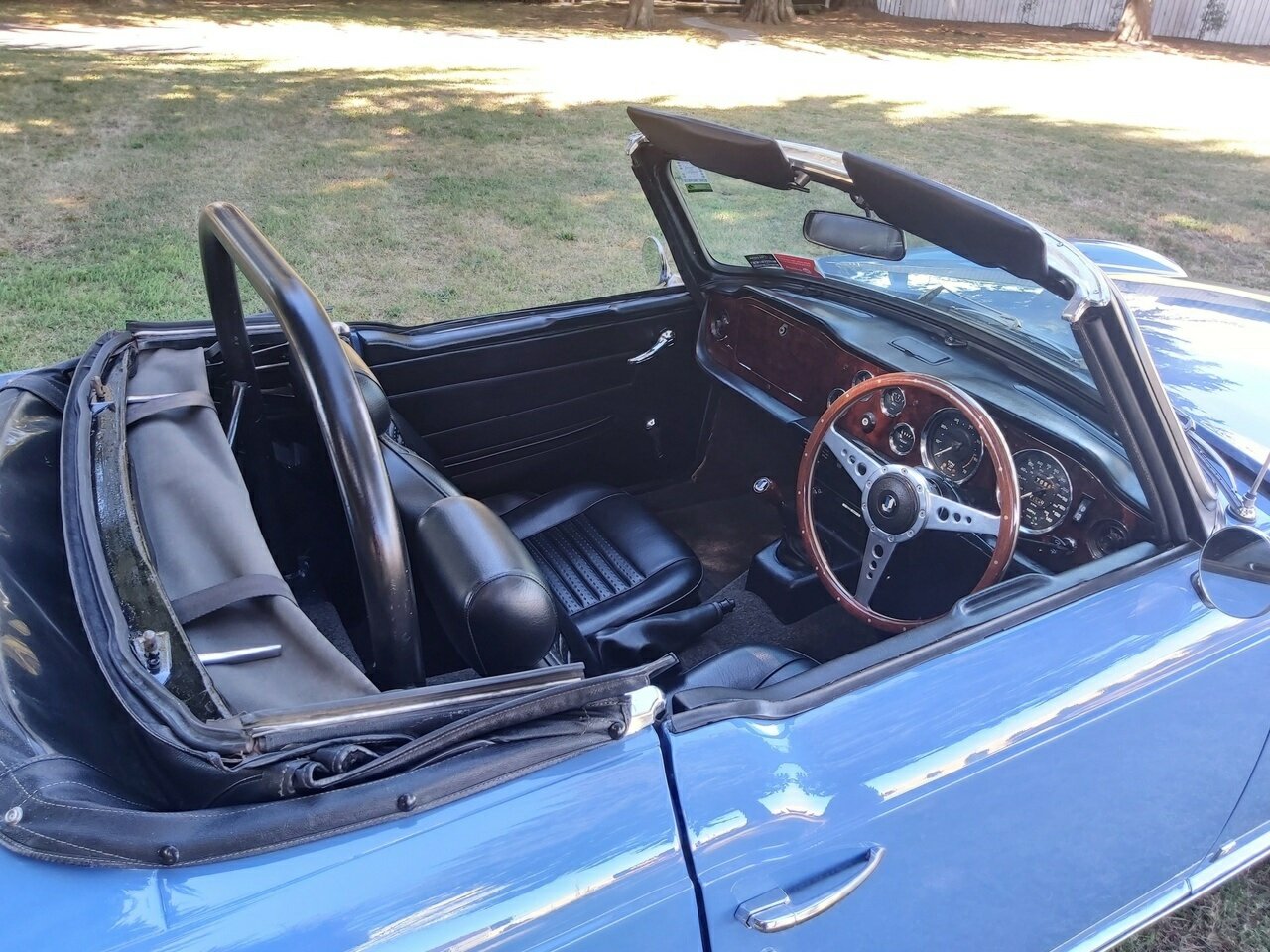 1973 TRIUMPH TR 6 4 SP MAN + OVERDRIVE 2D CONVERTIBLE