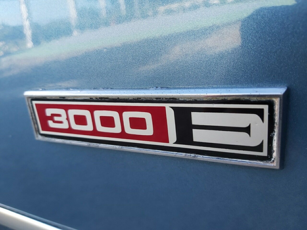 1972 FORD CAPRI GT 3000 3 SP AUTOMATIC 2D SEDAN
