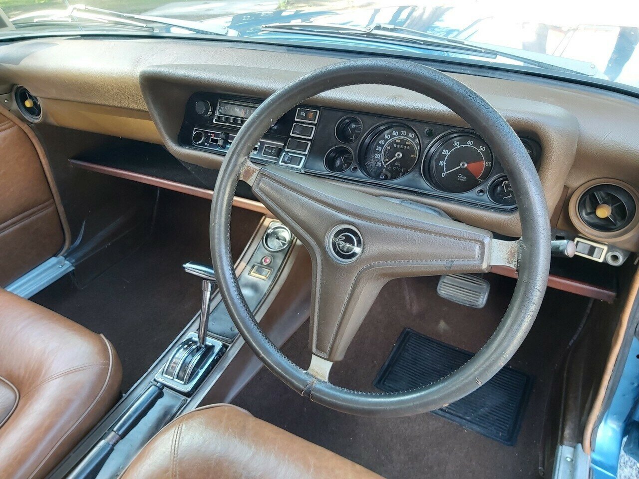 1972 FORD CAPRI GT 3000 3 SP AUTOMATIC 2D SEDAN