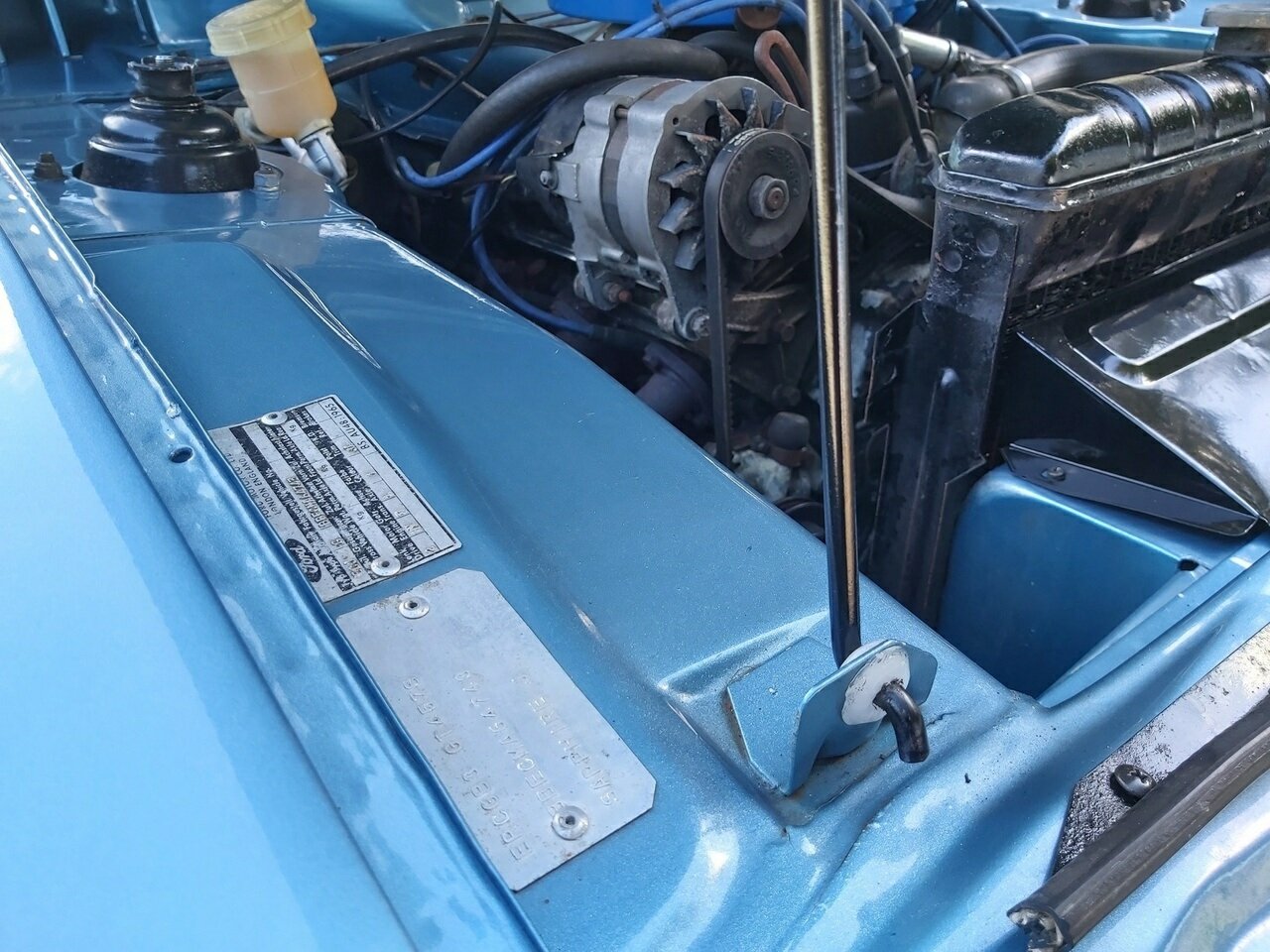 1972 FORD CAPRI GT 3000 3 SP AUTOMATIC 2D SEDAN