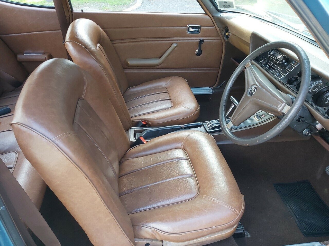 1972 FORD CAPRI GT 3000 3 SP AUTOMATIC 2D SEDAN