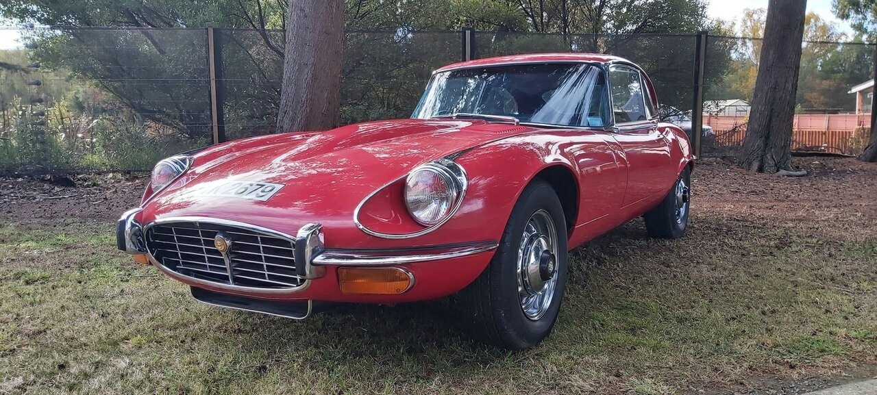 1972 JAGUAR E TYPE SERIES 3 2+2 5.3 4 SP MANUAL 2D COUPE