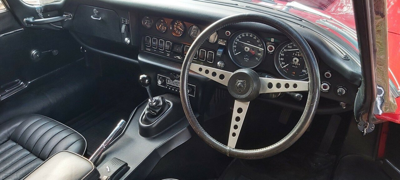1972 JAGUAR E TYPE SERIES 3 2+2 5.3 4 SP MANUAL 2D COUPE