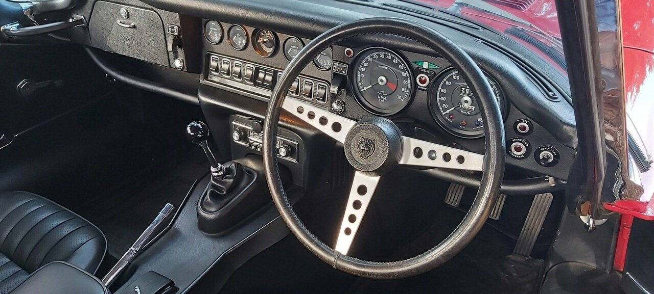 1972 JAGUAR E TYPE SERIES 3 2+2 5.3 4 SP MANUAL 2D COUPE