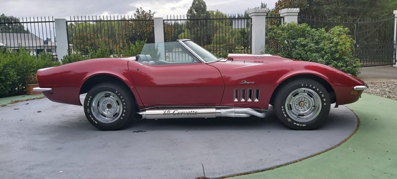 1969 CHEVROLET CORVETTE C3 STINGRAY MANUAL 2D CABRIOLET