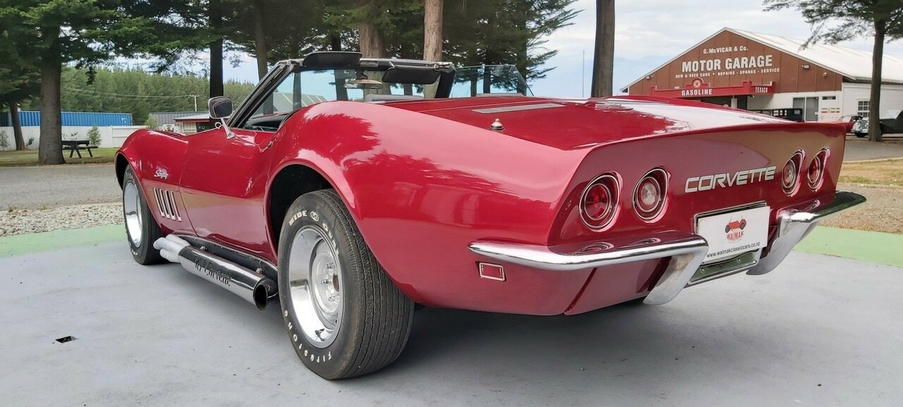 1969 CHEVROLET CORVETTE C3 STINGRAY MANUAL 2D CABRIOLET