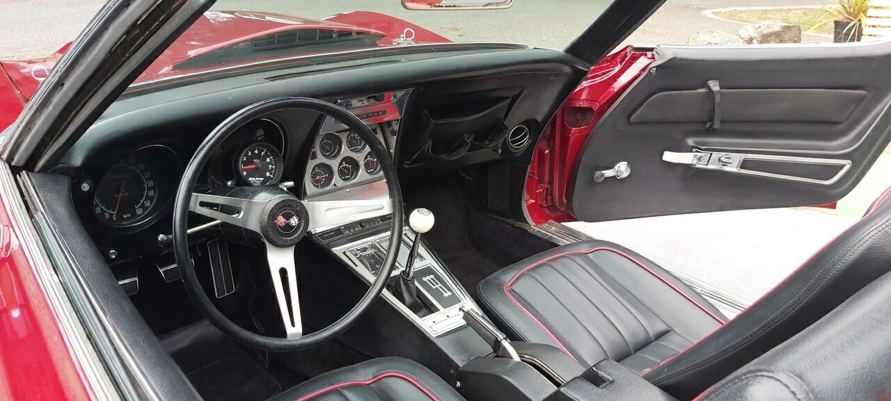 1969 CHEVROLET CORVETTE C3 STINGRAY MANUAL 2D CABRIOLET