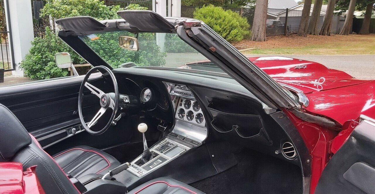 1969 CHEVROLET CORVETTE C3 STINGRAY MANUAL 2D CABRIOLET