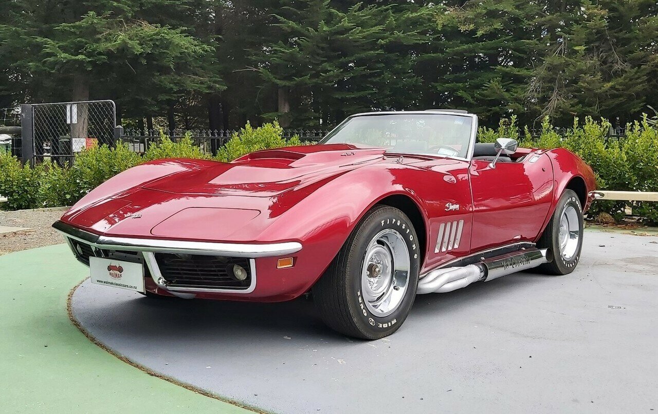 1969 CHEVROLET CORVETTE C3 STINGRAY MANUAL 2D CABRIOLET