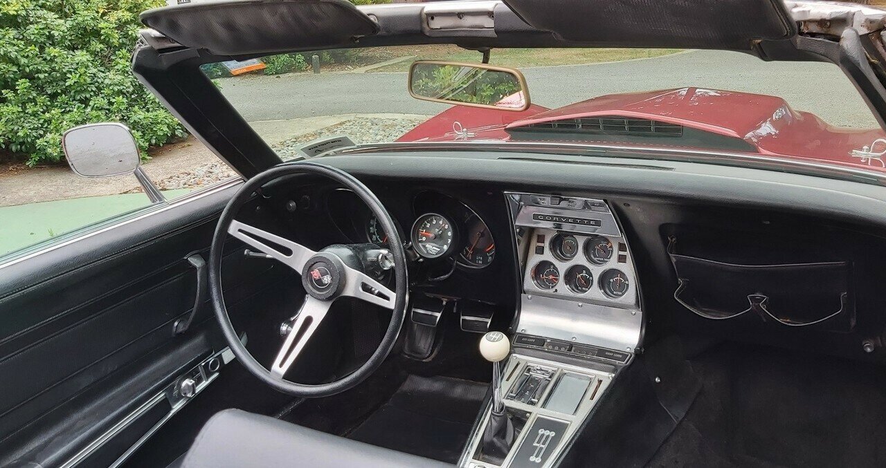 1969 CHEVROLET CORVETTE C3 STINGRAY MANUAL 2D CABRIOLET