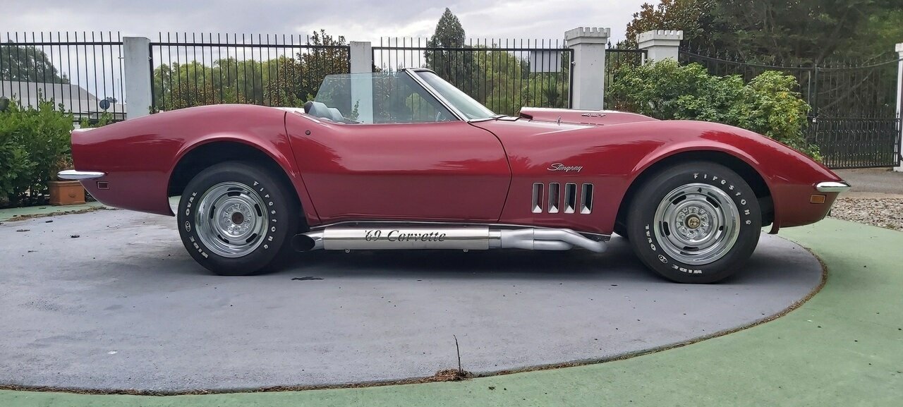 1969 CHEVROLET CORVETTE C3 STINGRAY MANUAL 2D CABRIOLET