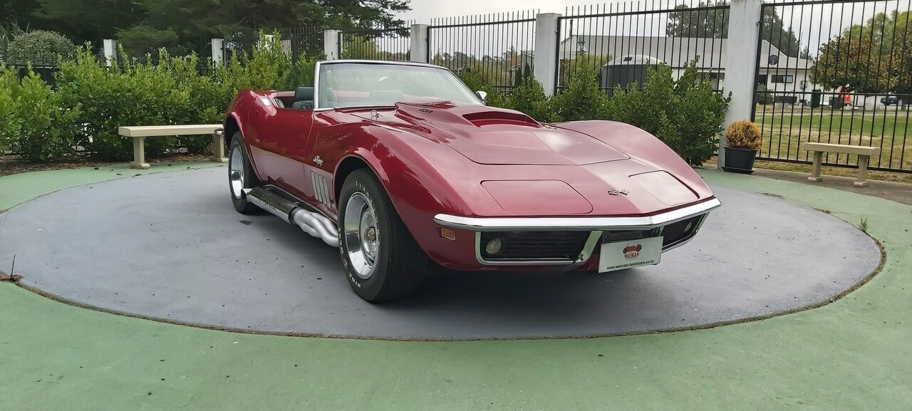 1969 CHEVROLET CORVETTE C3 STINGRAY MANUAL 2D CABRIOLET