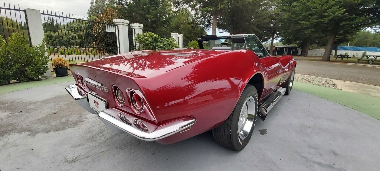 1969 CHEVROLET CORVETTE C3 STINGRAY MANUAL 2D CABRIOLET
