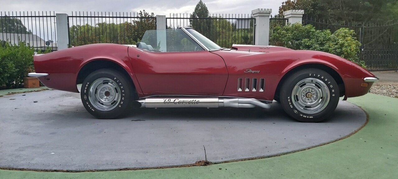 1969 CHEVROLET CORVETTE C3 STINGRAY MANUAL 2D CABRIOLET