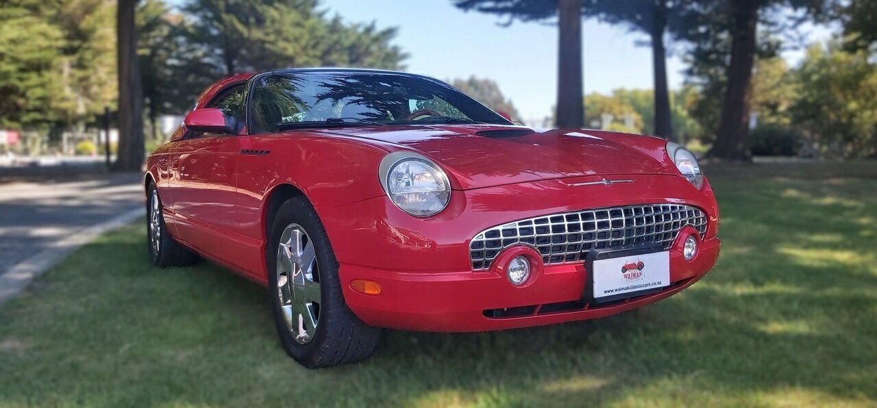 2002 FORD THUNDERBIRD 5 SP AUTOMATIC 2D CONVERTIBLE