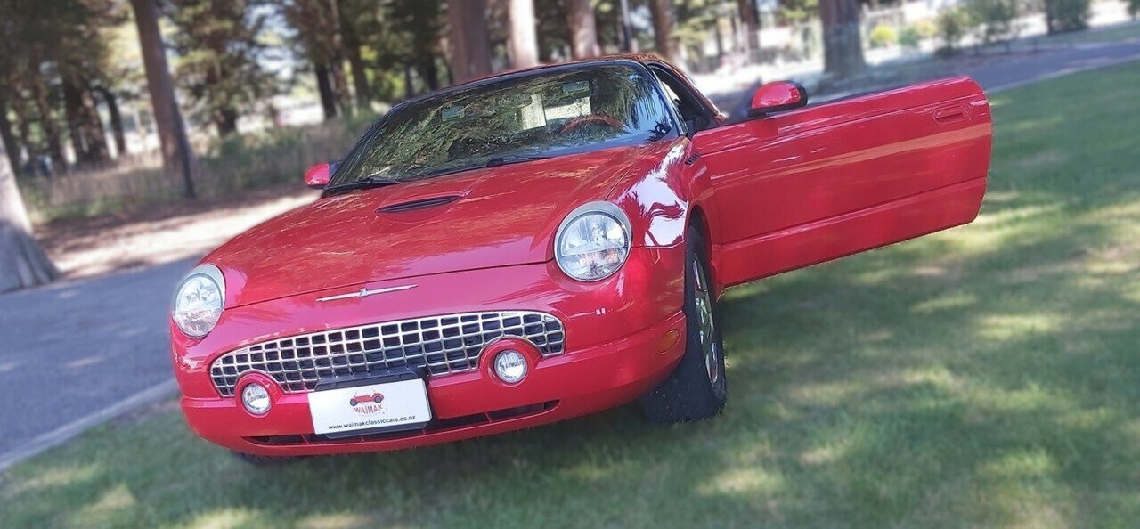 2002 FORD THUNDERBIRD 5 SP AUTOMATIC 2D CONVERTIBLE