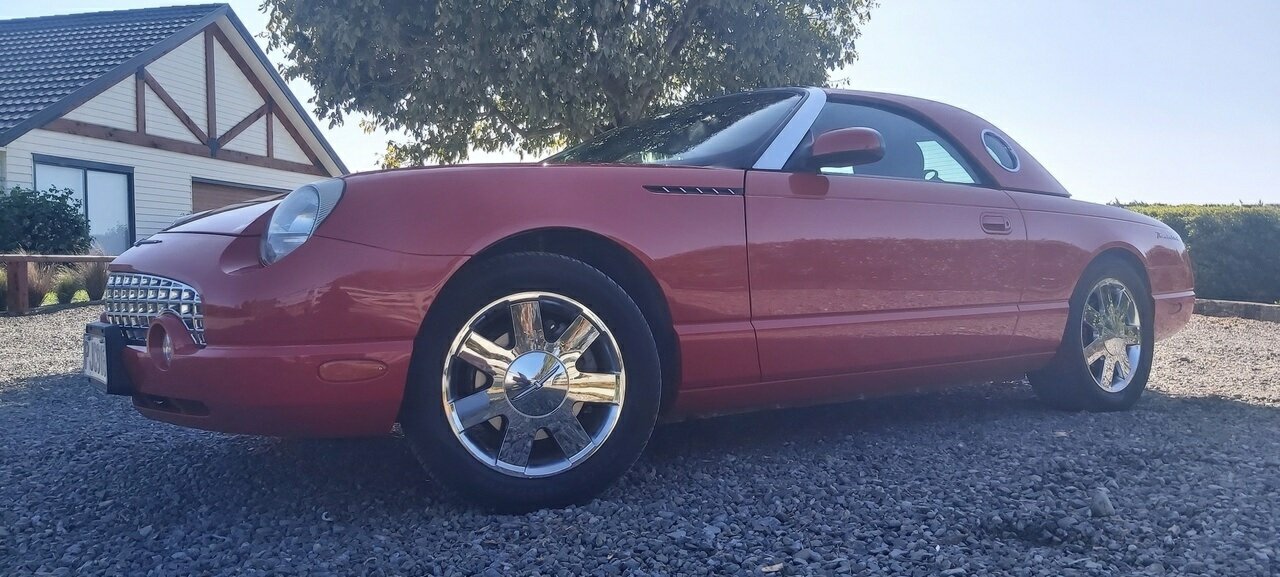 2002 FORD THUNDERBIRD 5 SP AUTOMATIC 2D CONVERTIBLE
