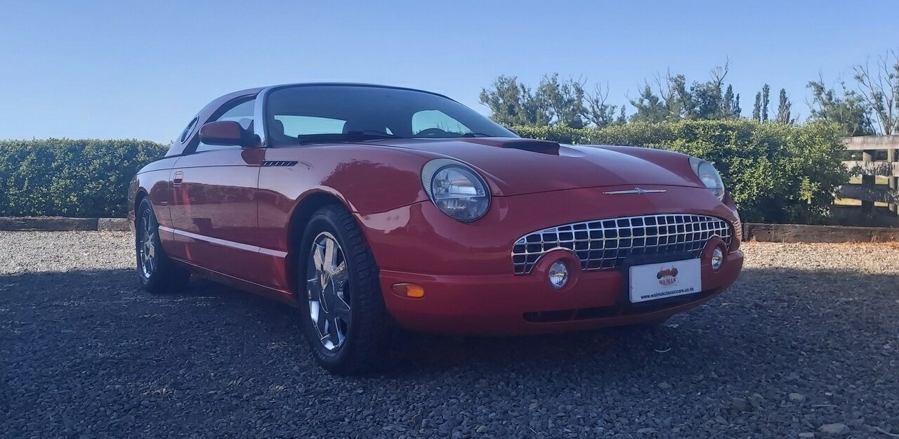 2002 FORD THUNDERBIRD 5 SP AUTOMATIC 2D CONVERTIBLE
