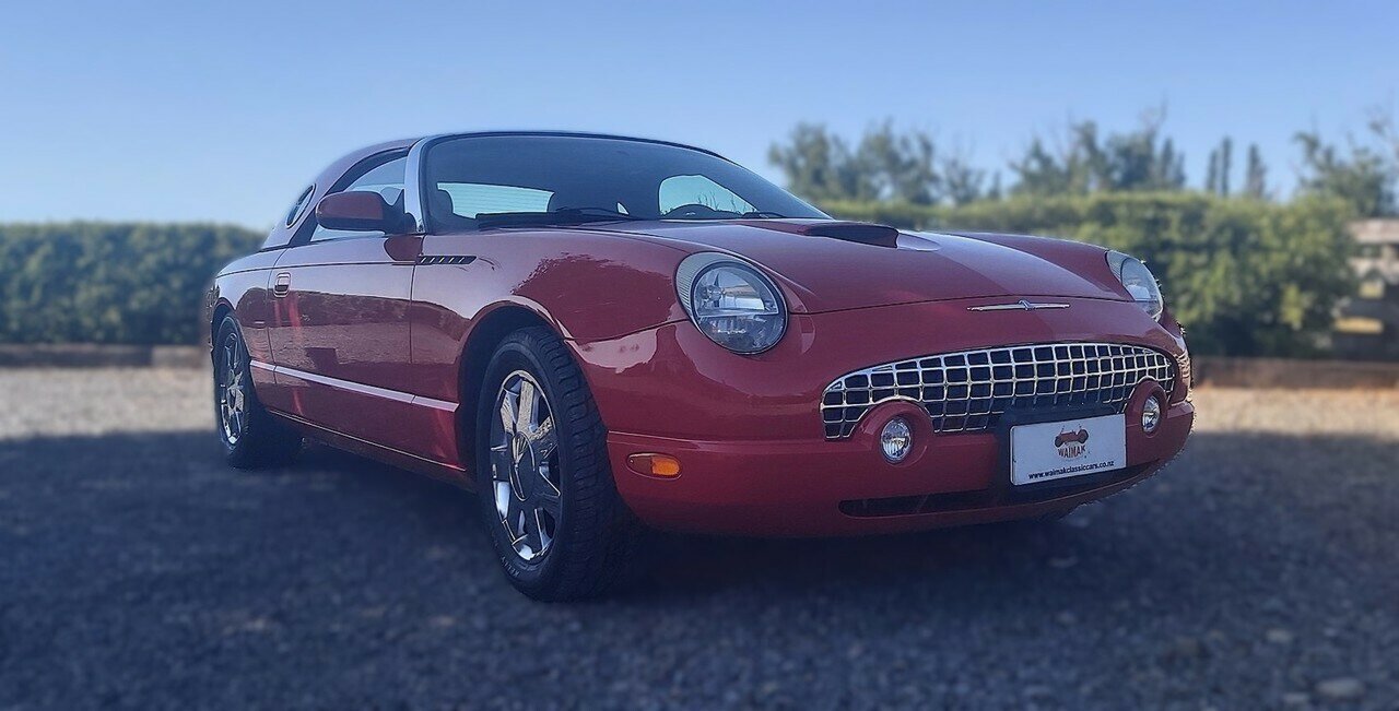 2002 FORD THUNDERBIRD 5 SP AUTOMATIC 2D CONVERTIBLE