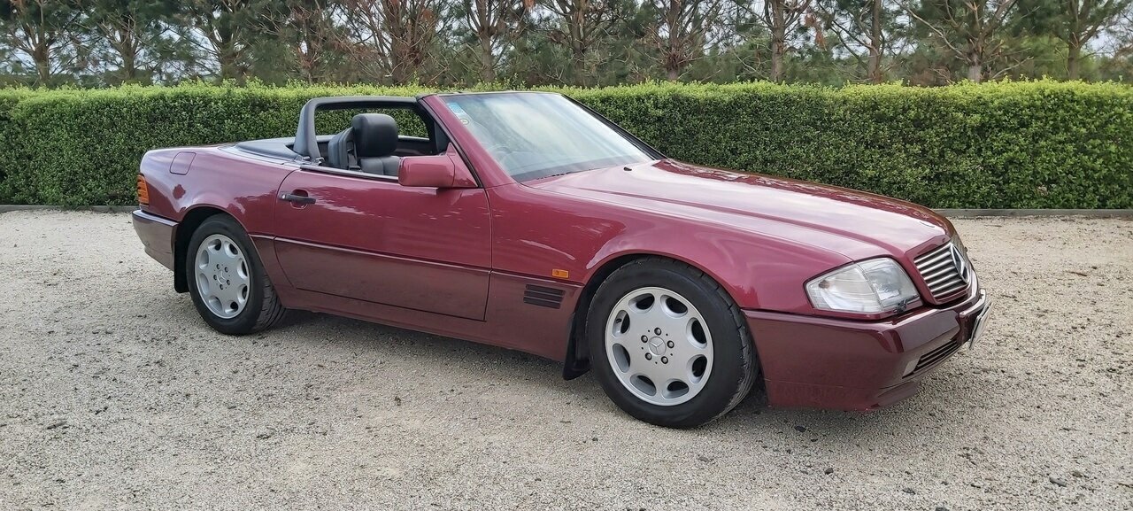 1991 MERCEDES-BENZ 500 SL 4 SP AUTOMATIC 2D CONVERTIBLE