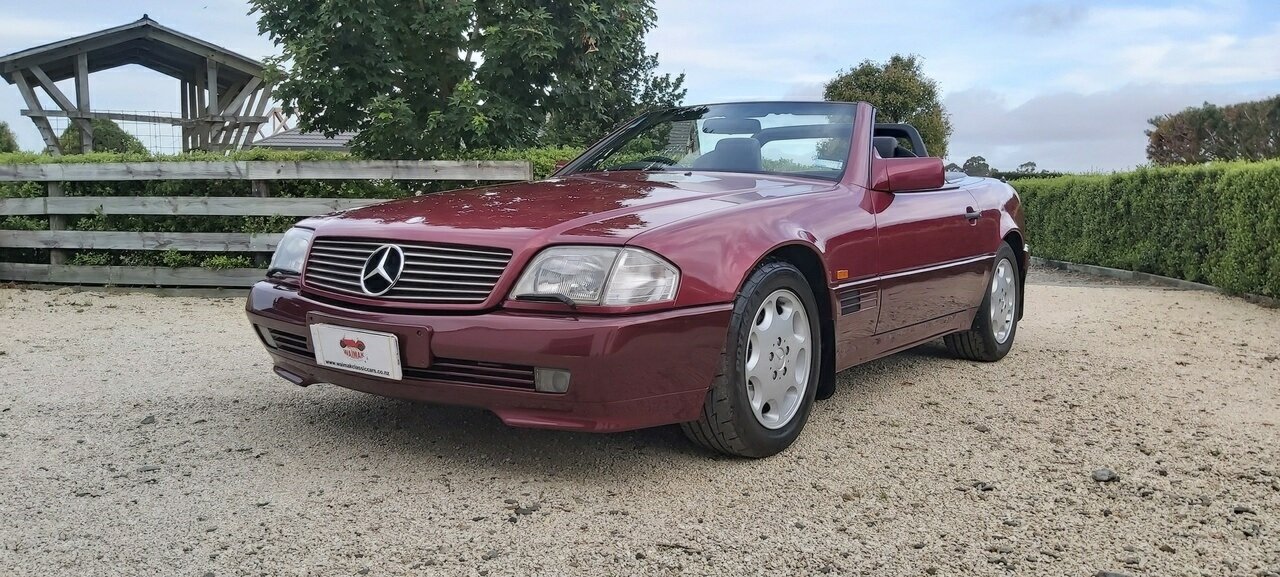 1991 MERCEDES-BENZ 500 SL 4 SP AUTOMATIC 2D CONVERTIBLE
