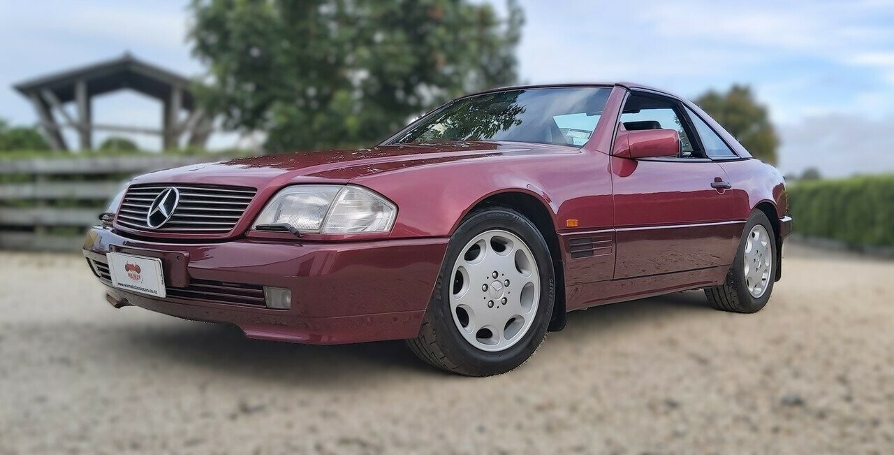 1991 MERCEDES-BENZ 500 SL 4 SP AUTOMATIC 2D CONVERTIBLE