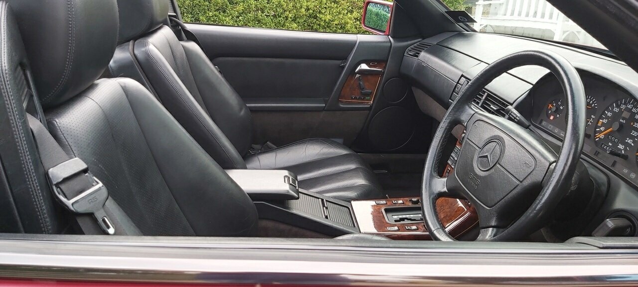 1991 MERCEDES-BENZ 500 SL 4 SP AUTOMATIC 2D CONVERTIBLE
