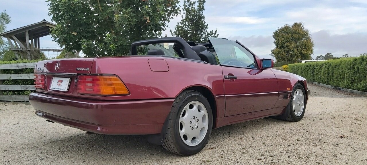 1991 MERCEDES-BENZ 500 SL 4 SP AUTOMATIC 2D CONVERTIBLE
