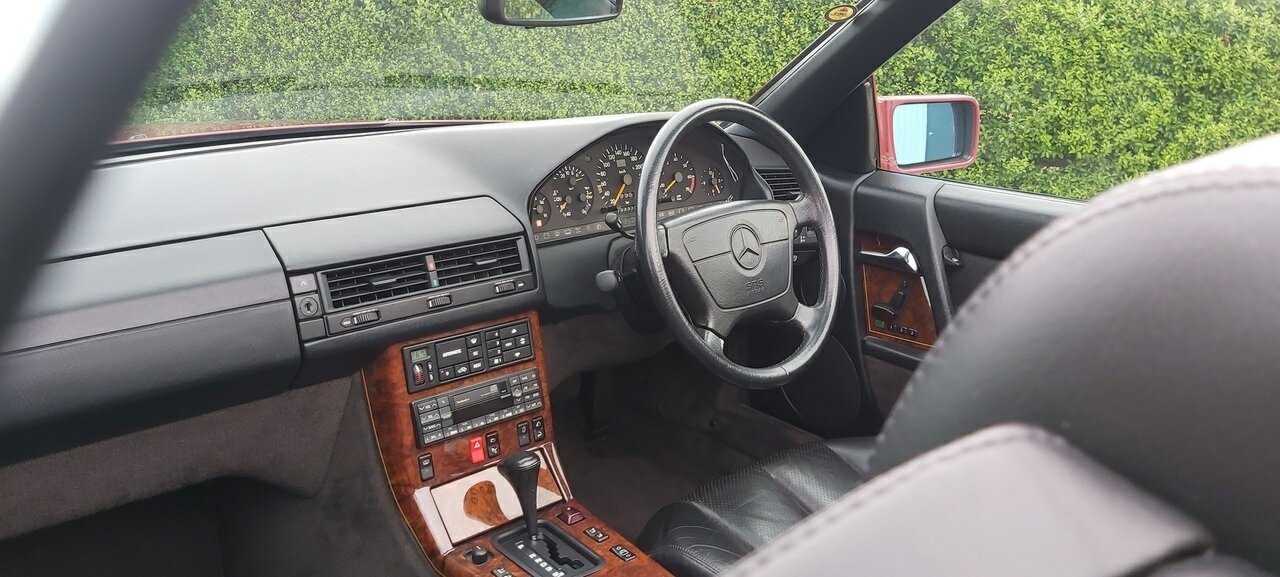 1991 MERCEDES-BENZ 500 SL 4 SP AUTOMATIC 2D CONVERTIBLE