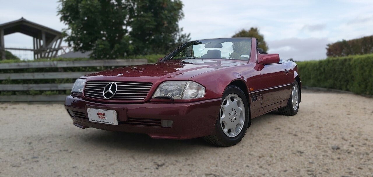 1991 MERCEDES-BENZ 500 SL 4 SP AUTOMATIC 2D CONVERTIBLE