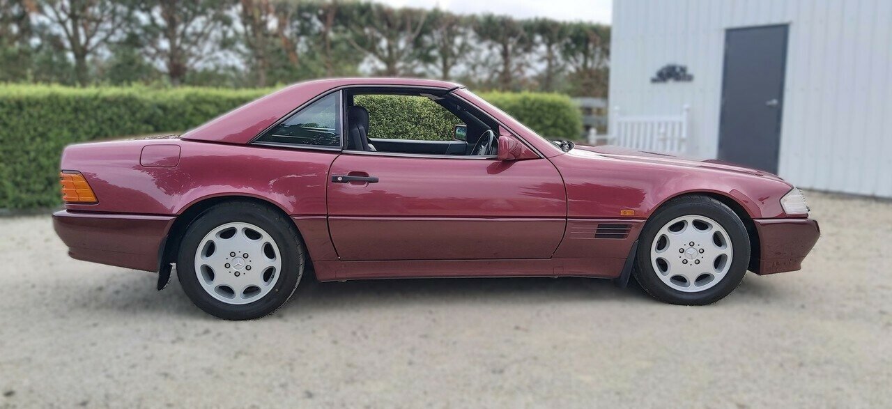 1991 MERCEDES-BENZ 500 SL 4 SP AUTOMATIC 2D CONVERTIBLE
