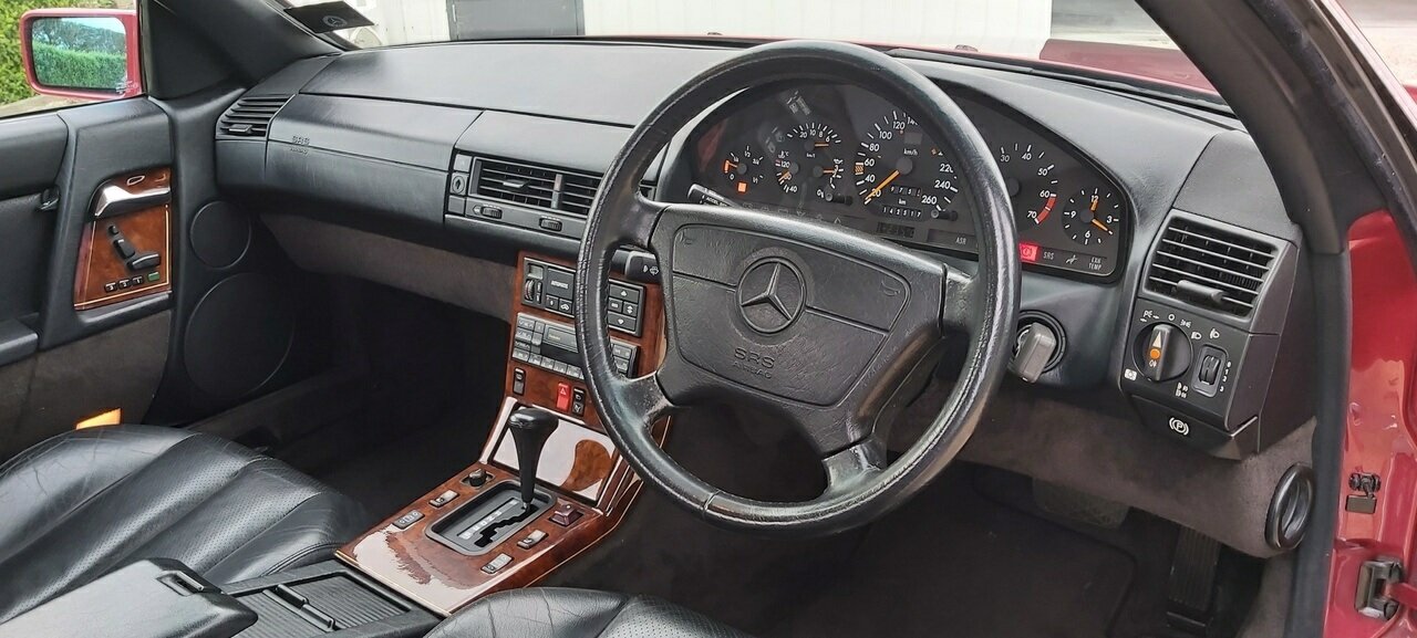 1991 MERCEDES-BENZ 500 SL 4 SP AUTOMATIC 2D CONVERTIBLE