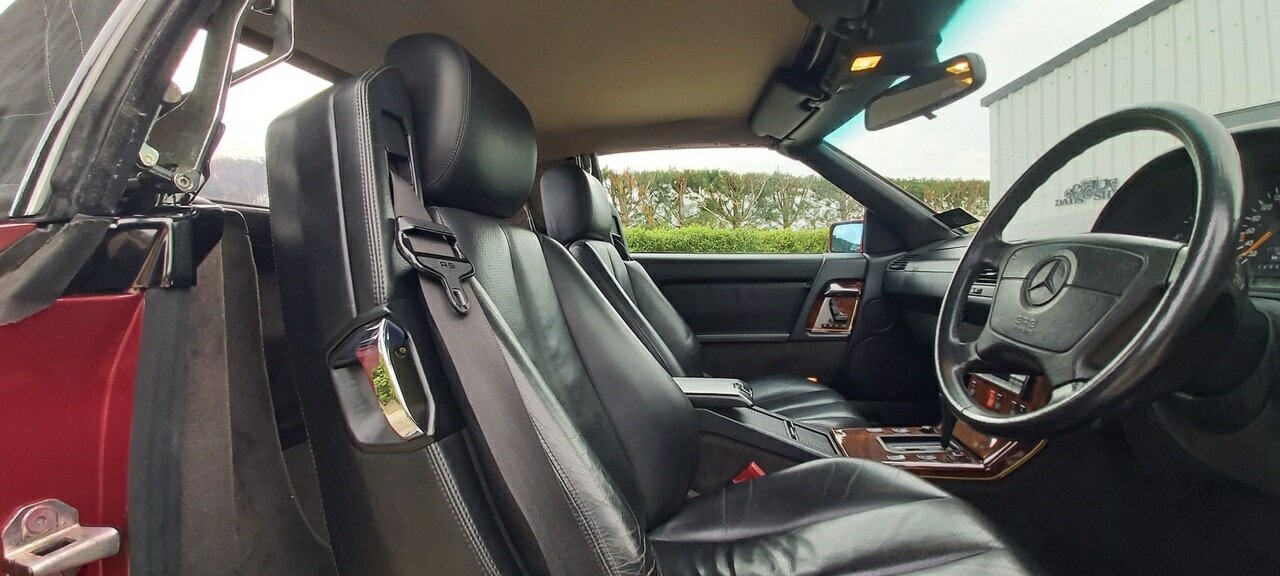 1991 MERCEDES-BENZ 500 SL 4 SP AUTOMATIC 2D CONVERTIBLE