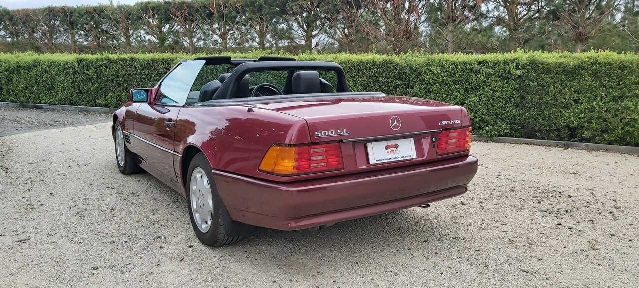 1991 MERCEDES-BENZ 500 SL 4 SP AUTOMATIC 2D CONVERTIBLE