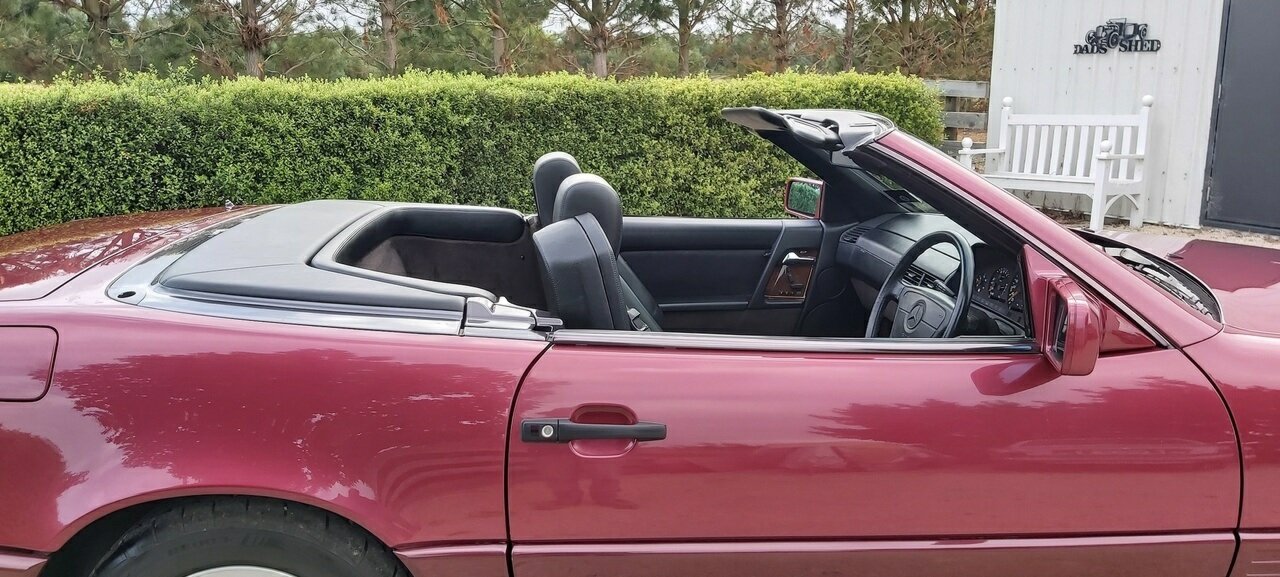 1991 MERCEDES-BENZ 500 SL 4 SP AUTOMATIC 2D CONVERTIBLE
