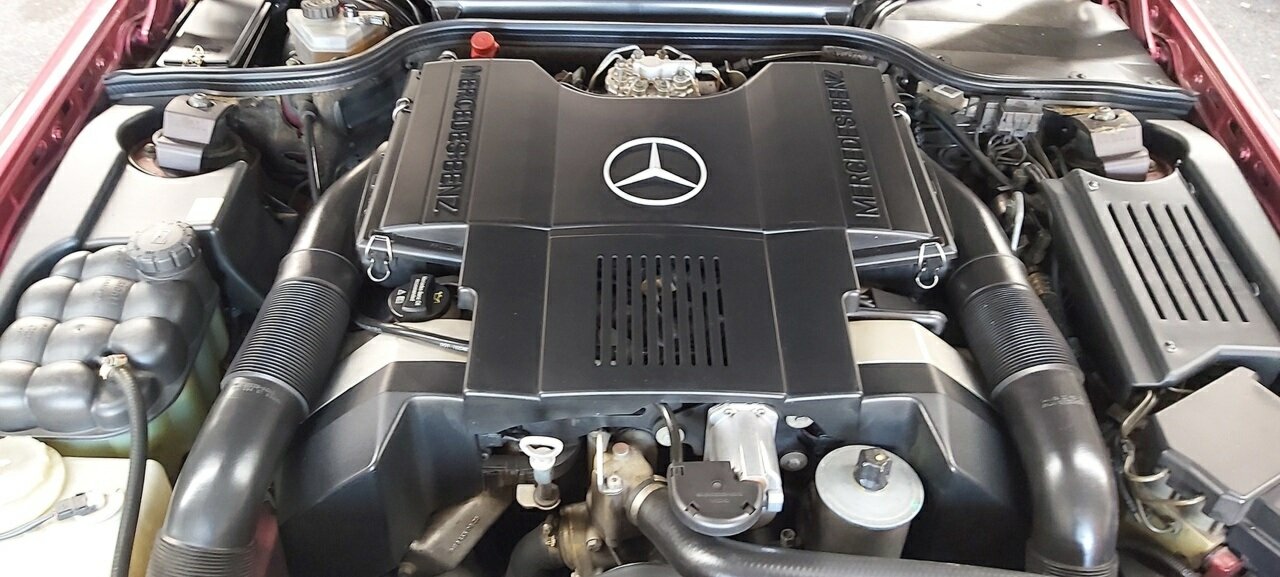 1991 MERCEDES-BENZ 500 SL 4 SP AUTOMATIC 2D CONVERTIBLE